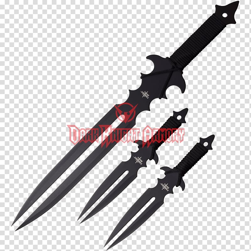 Throwing knife Blade Sword Hunting & Survival Knives, Sword transparent background PNG clipart