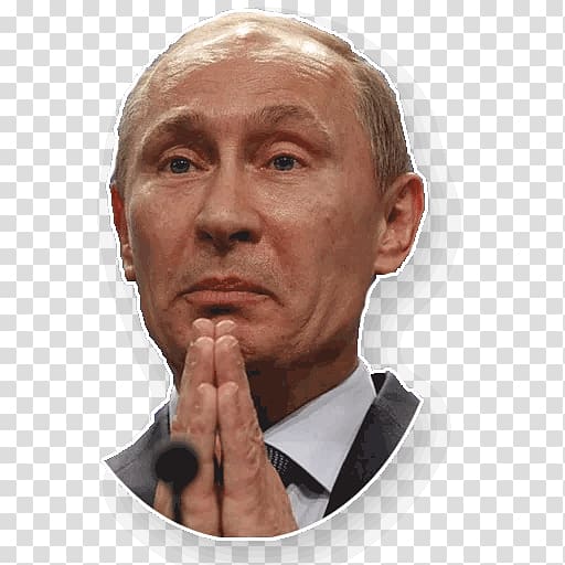 Vladimir Putin Telegram Sticker Nose Cheek, vladimir putin transparent background PNG clipart