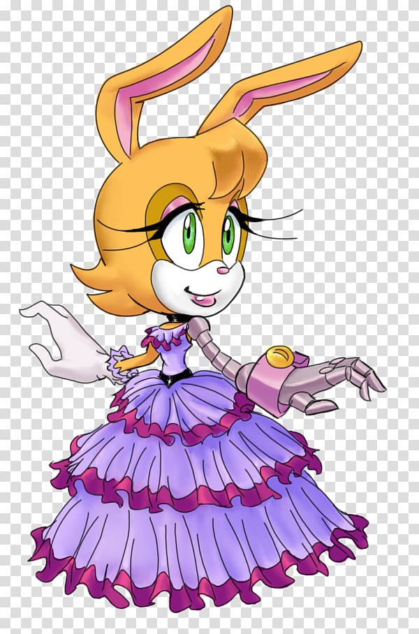 Bunnie Rabbot Sonic Drive-In Rabbit Sonic the Hedgehog Dress, others transparent background PNG clipart