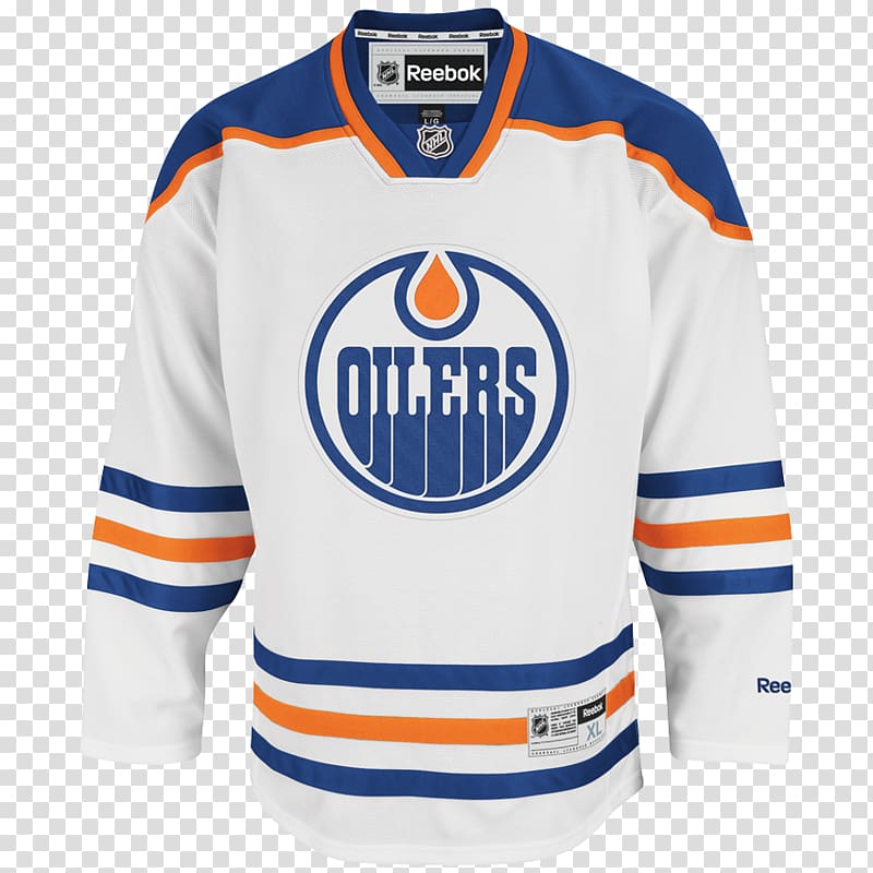 Edmonton Oilers National Hockey League Third jersey NHL uniform, reebok transparent background PNG clipart