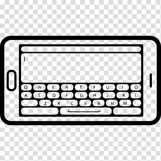 Computer Icons iPhone Computer keyboard Telephone Web design, mobile Top View transparent background PNG clipart