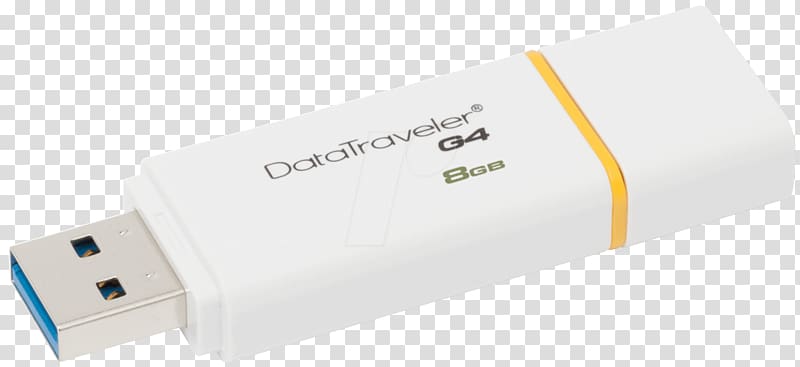 Kingston DataTraveler G4 USB Flash Drives Kingston Technology USB 3.0, usb transparent background PNG clipart