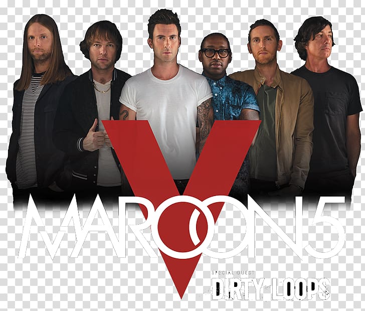 Maroon 5 Tour Anti World Tour Concert FirstOntario Centre, vevo transparent background PNG clipart