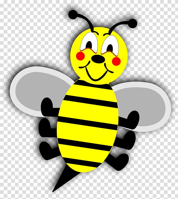 Honey bee Cartoon , Inkscape Forum transparent background PNG clipart