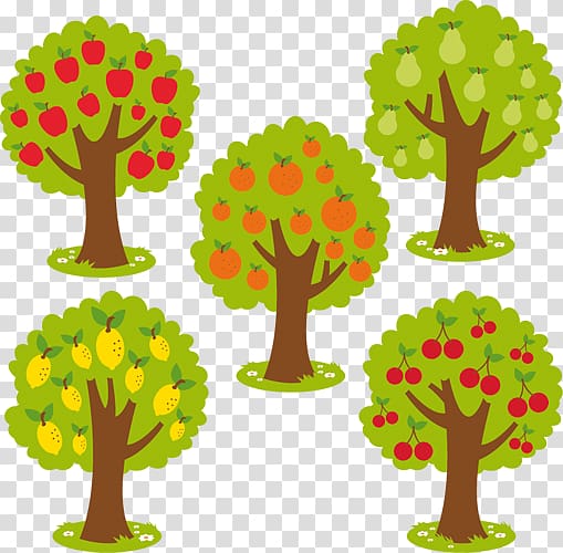 Fruit tree , tree transparent background PNG clipart