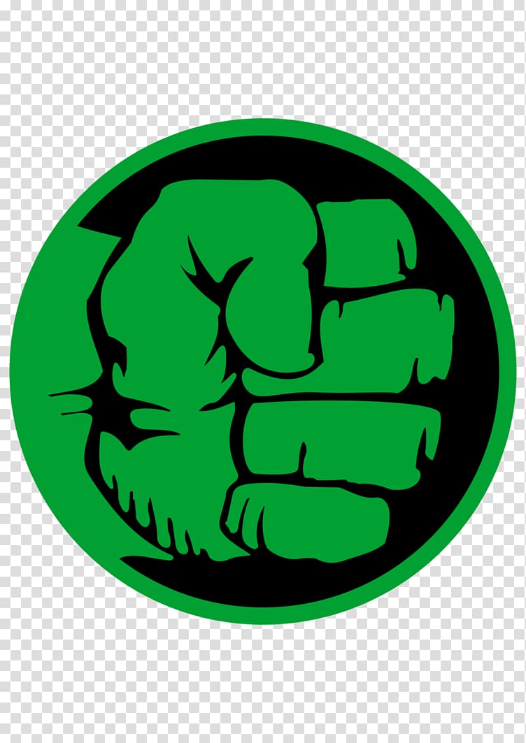 green and black fist logo , She-Hulk Iron Man Logo Superhero, red fist transparent background PNG clipart