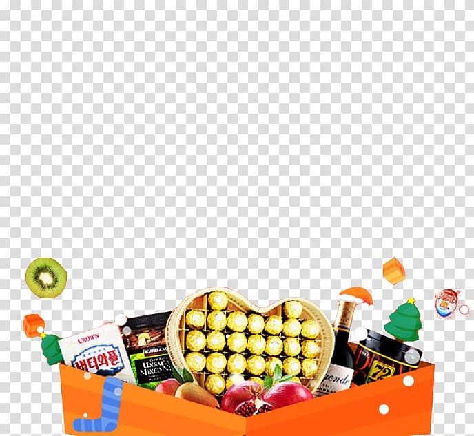 Christmas dinner Poster Food Banner, Chocolate fruits transparent background PNG clipart