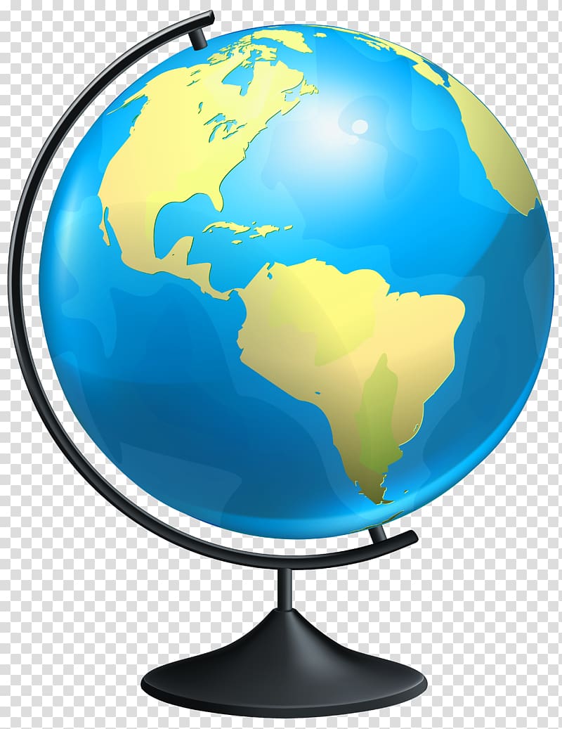 animated political desk globe, Globe , School Globe transparent background PNG clipart