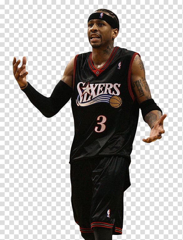 Allen Iverson Philadelphia 76ers 2001 NBA Finals 2008 NBA All-Star Game, allen transparent background PNG clipart