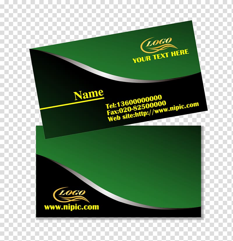 Business card Visiting card Technology, Science and Technology Business Card transparent background PNG clipart