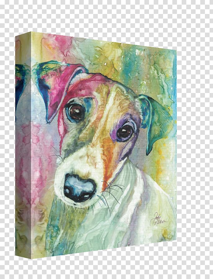 Dog breed Whippet Italian Greyhound Painting, painting transparent background PNG clipart