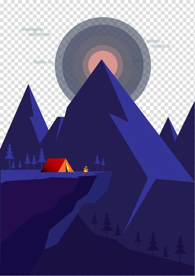 Tent Adobe Illustrator, tent in the field transparent background PNG clipart