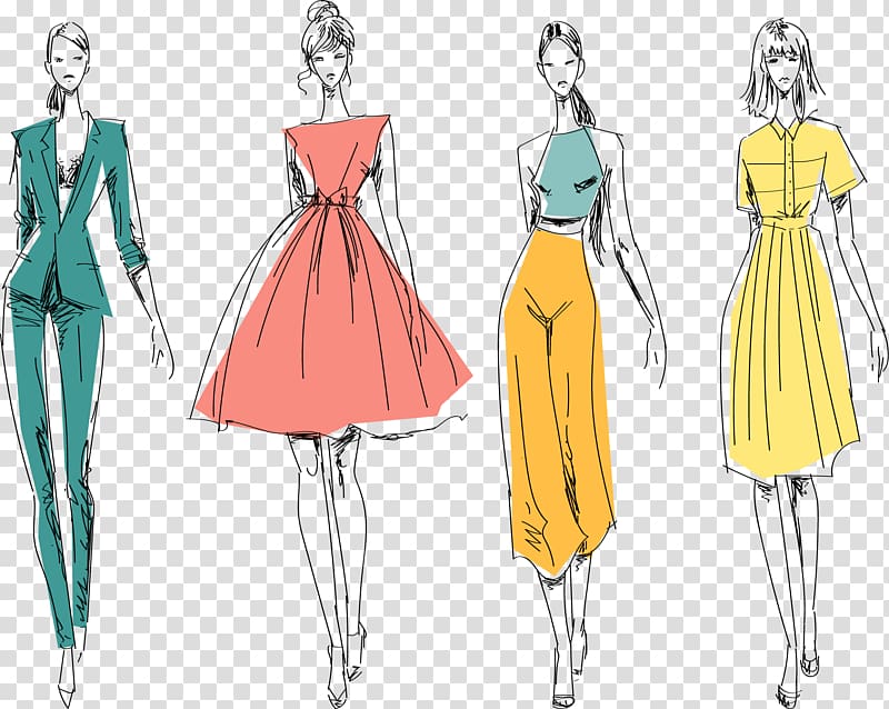 Three women's assorted dresses, Mannequin Clothing Dress Fashion Casual,  mannequin, pin, fashion Model png
