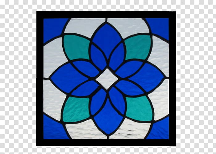 Stained glass Window Cobalt blue, window transparent background PNG clipart