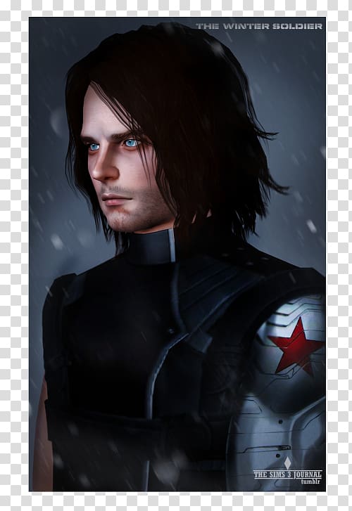 Bucky Barnes The Sims 3 Sebastian Stan Avengers: Infinity War Captain America, captain america transparent background PNG clipart