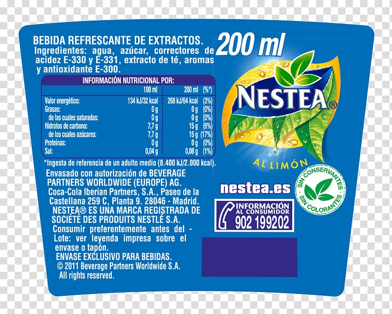 Iced tea Fizzy Drinks Enhanced water Nestea, iced tea transparent background PNG clipart