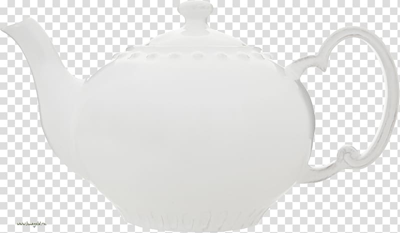 Teapot Kettle Ceramic Tableware White, Tea kettle transparent background PNG clipart