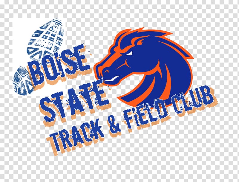 Boise State University Boise State Broncos football Track & Field Javelin throw Logo, meet fall transparent background PNG clipart
