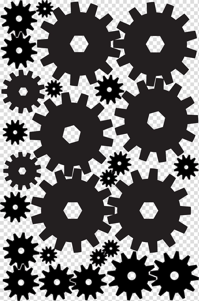 Gear Cost of goods sold, Metal Clock transparent background PNG clipart