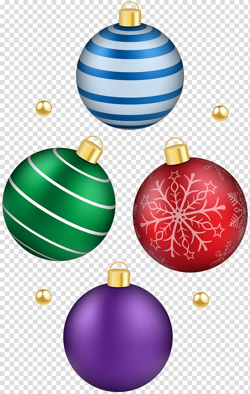 file formats Lossless compression, Christmas Ornaments Tree transparent background PNG clipart