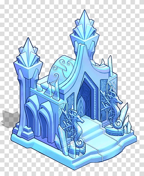 Ice palace Castle , Castle transparent background PNG clipart