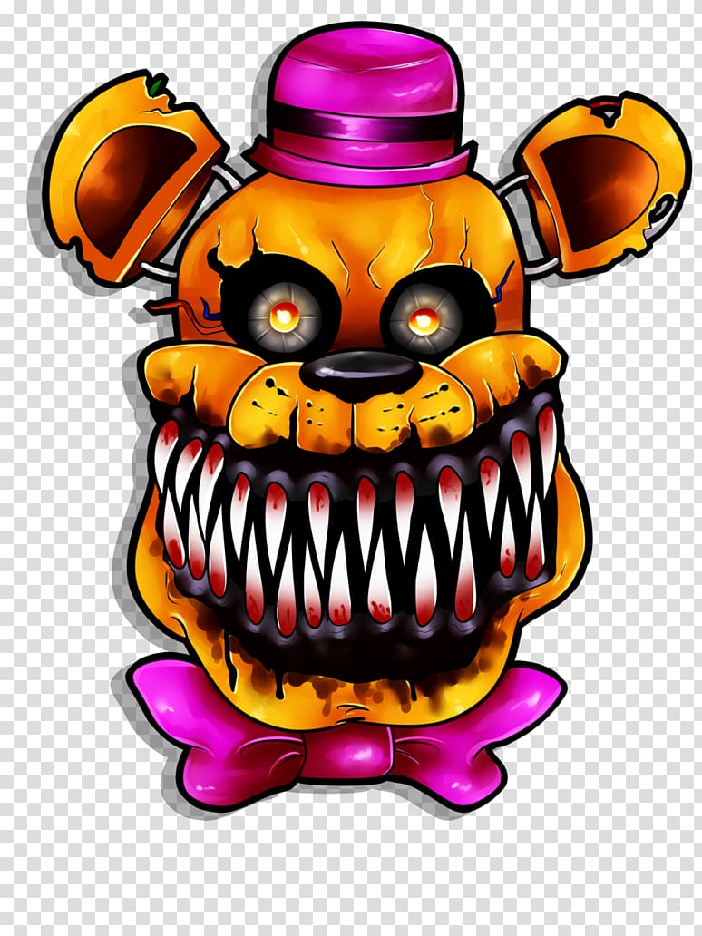 FNAF Shadow Freddy shirt design transparent background PNG clipart