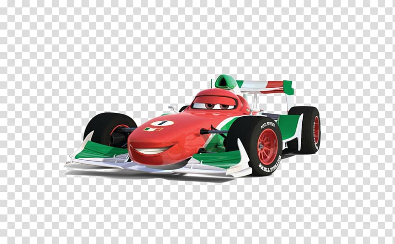 Mater Lightning McQueen Francesco Bernoulli Cars 2, tapiz transparent background PNG clipart