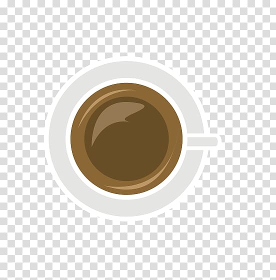 Ristretto White coffee Espresso Coffee cup, Secondary yuan Mug transparent background PNG clipart
