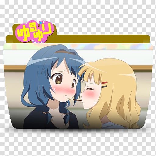 Mangaka Anime Desktop YuruYuri, Yuru Yuri transparent background PNG clipart