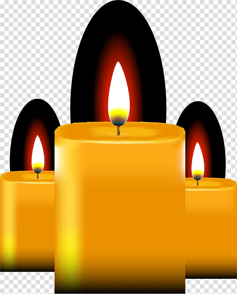 Candle Yellow , Yellow simple candle transparent background PNG clipart