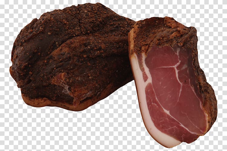 Cecina Black Forest ham Bacon German cuisine, ham transparent background PNG clipart