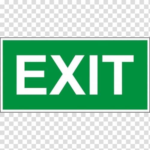 Green Logo ISO 7010 Brand Emergency exit, exit route transparent background PNG clipart