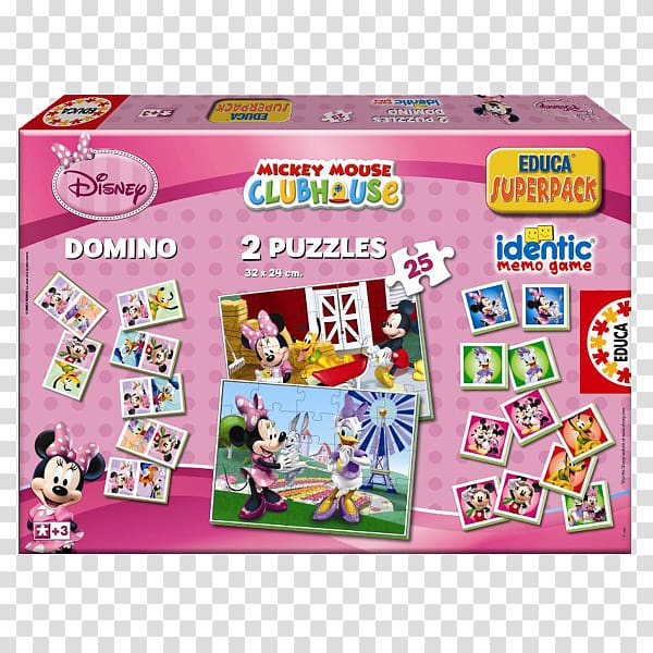 Minnie Mouse Jigsaw Puzzles Educa Borràs Game Mickey Mouse, minnie mouse transparent background PNG clipart