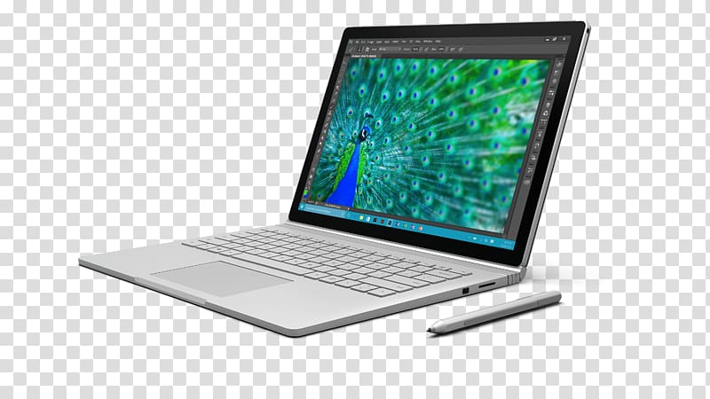 Laptop Intel Core i7 Surface Book 2, Laptop transparent background PNG clipart