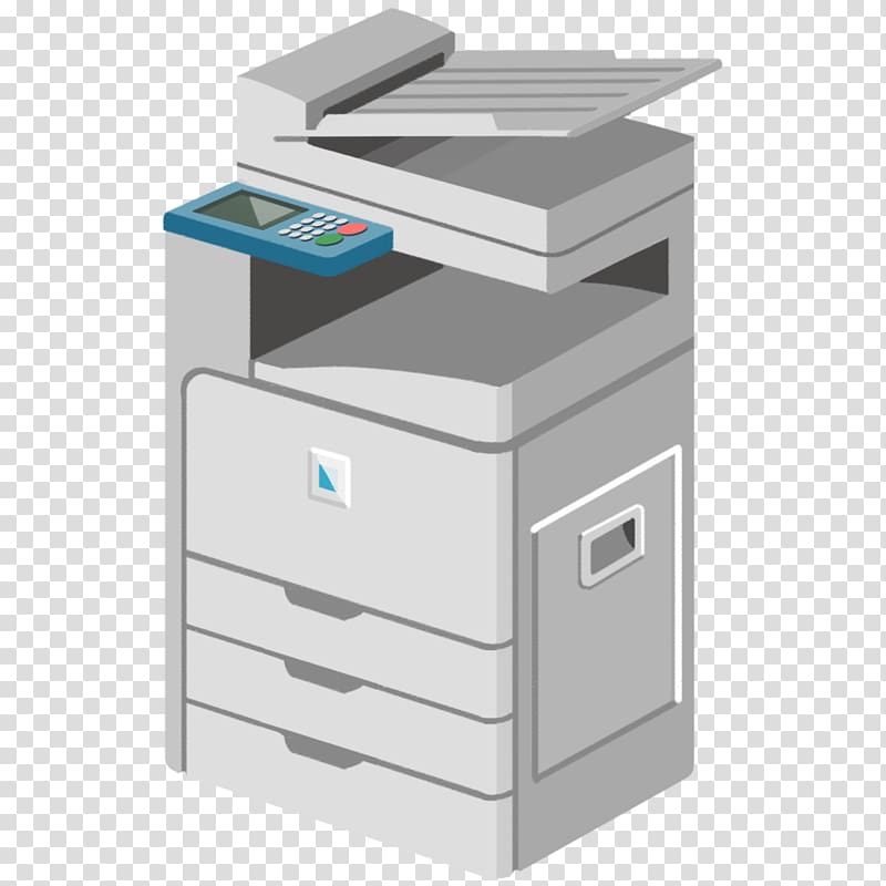Laser printing copier Multi-function printer Office, printer transparent background PNG clipart