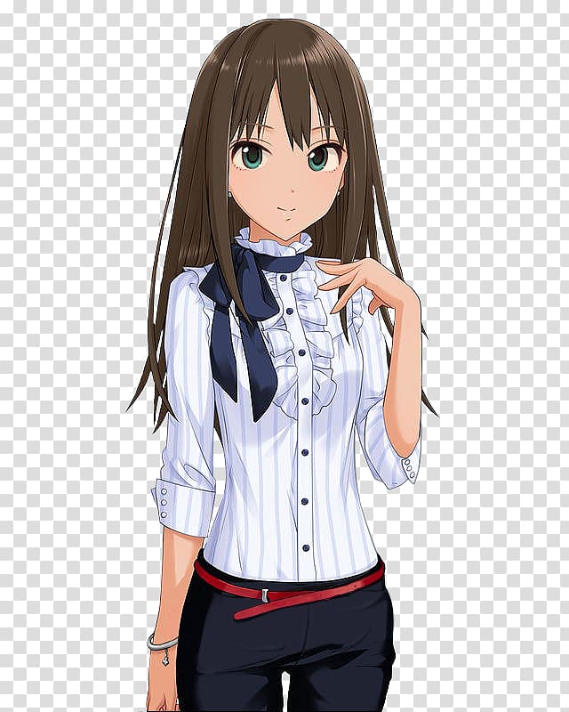 The Idolmaster Cinderella Girls The Idolmaster: Cinderella Girls Starlight Stage Rin Shibuya Japanese idol The Idolmaster One For All, blog transparent background PNG clipart