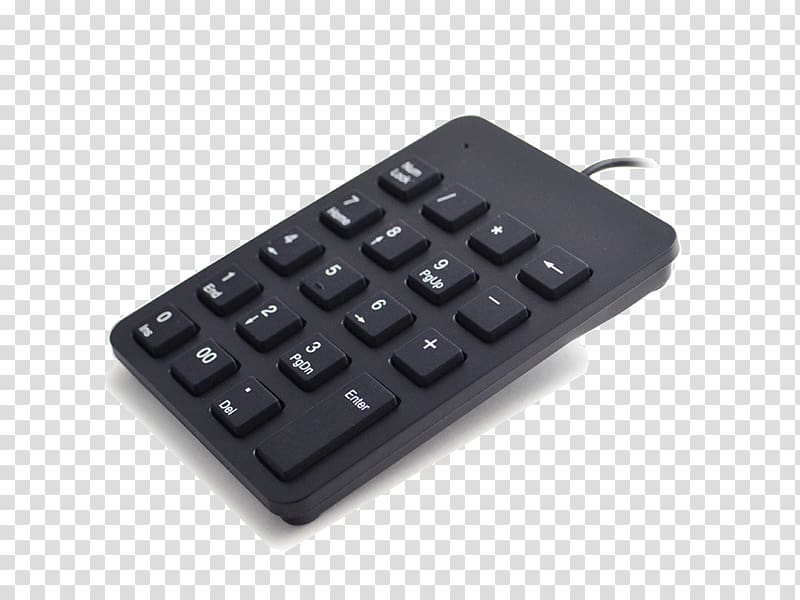 Computer keyboard Numeric Keypads Space bar Computer network, Numeric Keypad transparent background PNG clipart