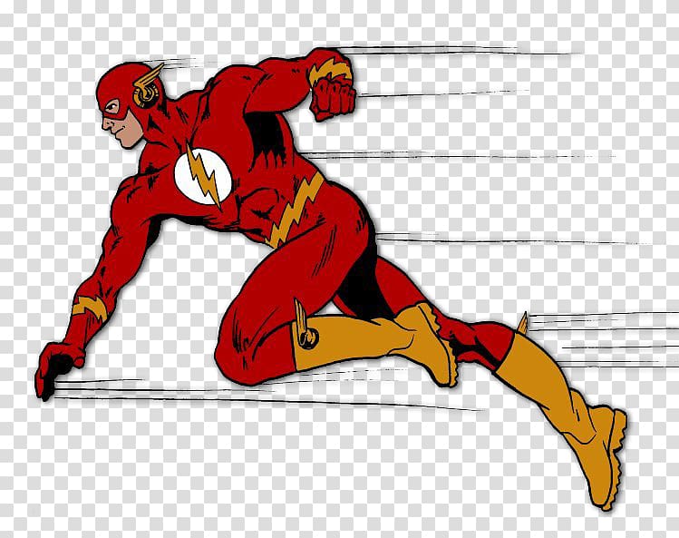 the flash superhero silhouette