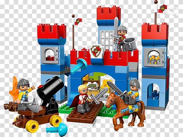 LEGO 10577 DUPLO Big Royal Castle Lego Castle Lego Duplo Lego Knights Tournament, toy transparent background PNG clipart