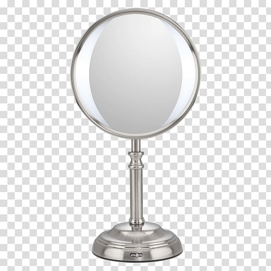 Conair Oval Shaped Double-Sided Lighted Makeup Mirror Conair BE10108X Elite Collection Variable LED Lighting Mirror Light-emitting diode, LED Illuminated Mirror transparent background PNG clipart