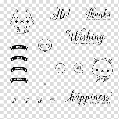 Paper embossing Rubber stamp Postage stamp, Artwork fox cubs card transparent background PNG clipart