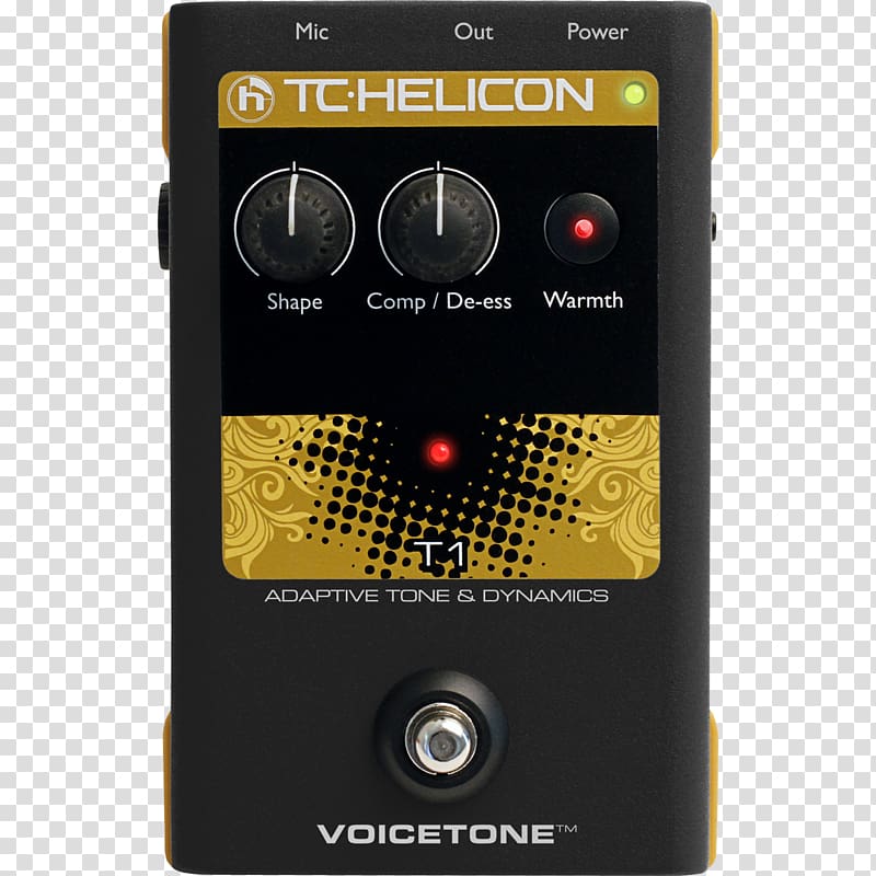 Effects Processors & Pedals TC-Helicon VoiceTone D1 TC-Helicon VoiceTone X1 TC-Helicon VoiceTone C1, Megaphone transparent background PNG clipart