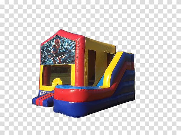 Inflatable Bouncers Castle Child Playground slide, Castle transparent background PNG clipart