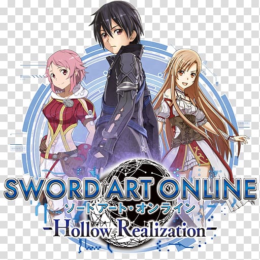 Sword Art Online: Hollow Realization Dengeki Bunko: Fighting Climax Kirito PlayStation 4, ps4 logo transparent background PNG clipart