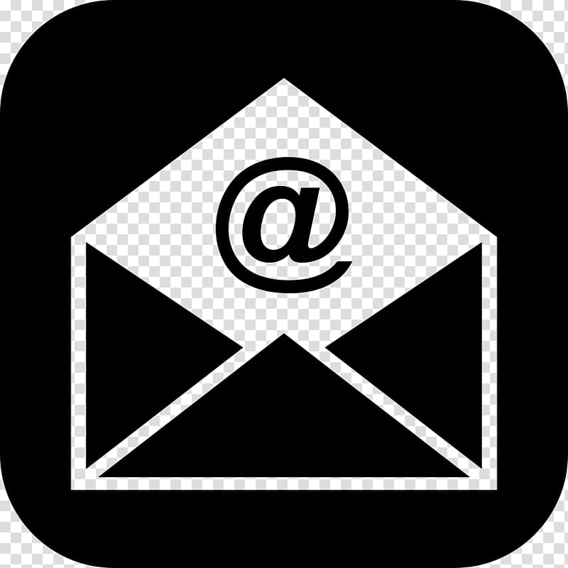 email address icon black