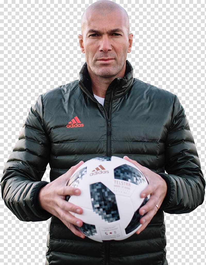 Zinedine Zidane 2018 World Cup Adidas Telstar 18 France national football team 2002 FIFA World Cup, ball transparent background PNG clipart