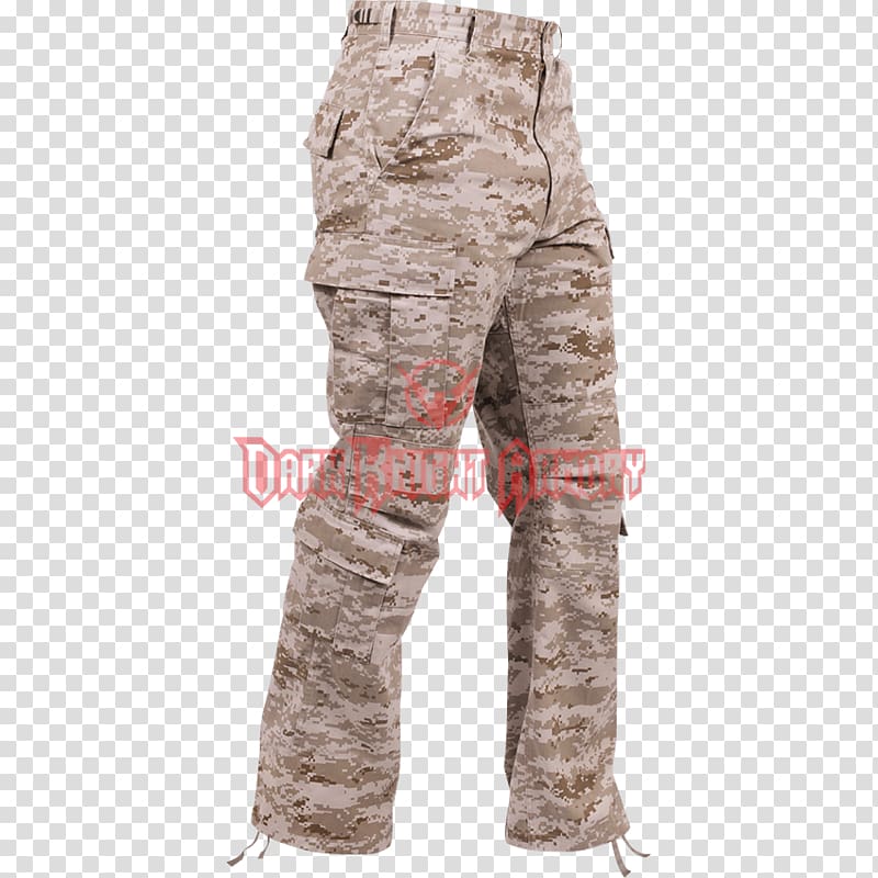 Military camouflage Battle Dress Uniform Army Combat Uniform Cargo pants, military transparent background PNG clipart