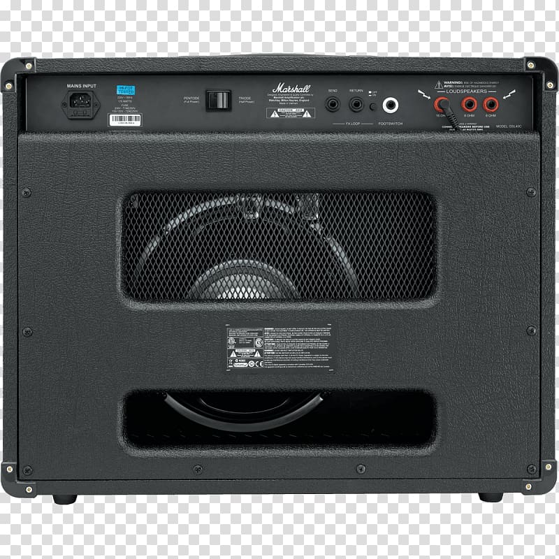Guitar amplifier Marshall Amplification Electric guitar Marshall DSL40C, electric guitar transparent background PNG clipart