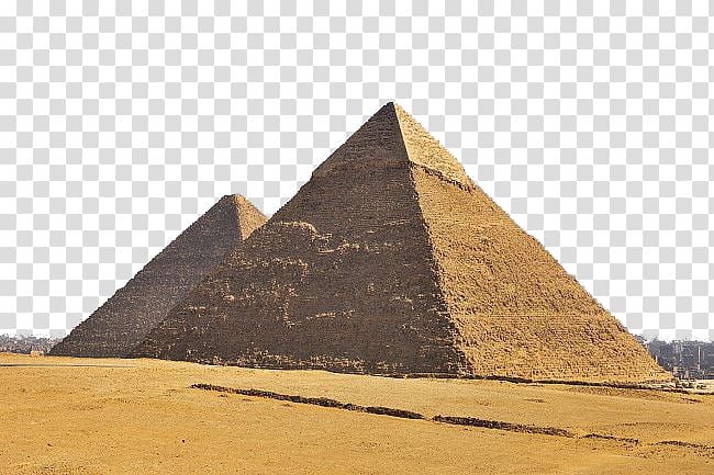 Egyptian pyramids Ancient Egypt, pyramid transparent background PNG clipart