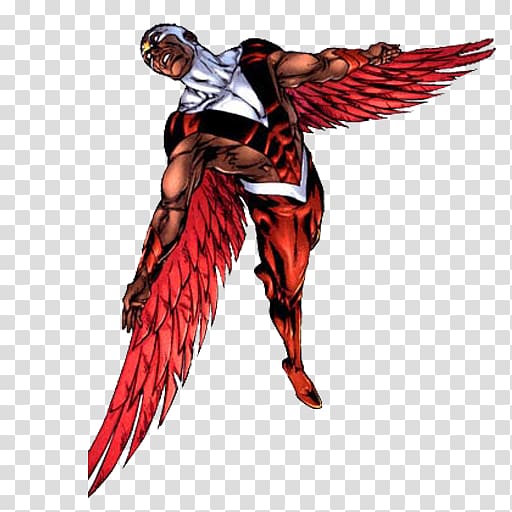 Falcon Captain America Black Panther Carol Danvers Marvel Heroes 2016, falcon transparent background PNG clipart